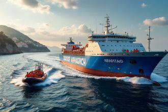 découvrez comment un pétrolier de sonatrach a réalisé une mission de sauvetage héroïque près des côtes italiennes, illustrant l'engagement en faveur de la sécurité en mer et de l'aide humanitaire.