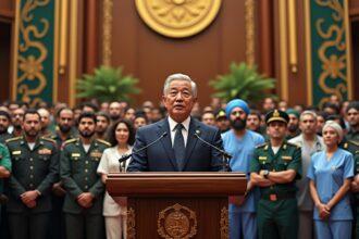 à l'occasion de l'aïd el-adha, le président de la république adresse ses vœux chaleureux aux membres de l'anp, aux institutions officielles et au personnel médical, témoignant ainsi de sa reconnaissance et de son soutien en cette période festive.