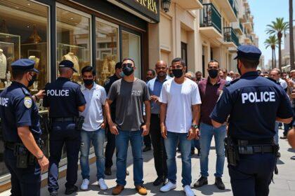 découvrez les détails de l'interpellation de cinq suspects par la sûreté d'alger, suite à un vol audacieux survenu dans une bijouterie à ben aknoun. quels sont les enjeux de cette affaire et comment les autorités ont-elles agi pour résoudre ce crime spectaculaire ?