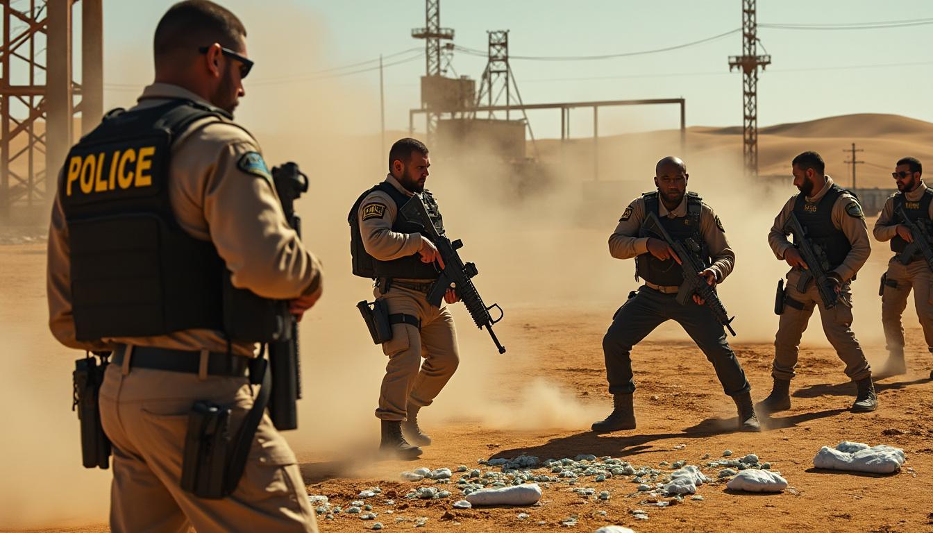 découvrez les détails de l'intervention des forces de l'ordre à in amenas, où des étrangers armés ont été appréhendés. cette opération a également conduit à la découverte de substances psychotropes, soulignant les enjeux de sécurité dans la région.