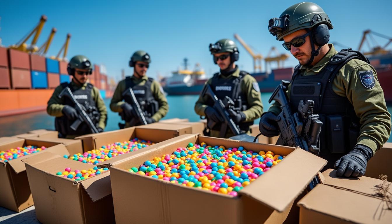 découvrez comment les autorités algériennes ont intercepté plus de 300 000 pilules d'ecstasy au port d'alger, révélant une opération de trafic de drogue d'envergure. un coup dur porté aux réseaux criminels et un témoignage des efforts continus pour lutter contre la drogue dans le pays.