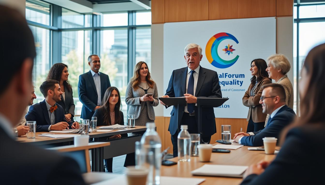 découvrez le lancement des travaux du forum arabe pour l'égalité, un événement essentiel visant à promouvoir un dialogue constructif sur l'égalité entre les citoyens. assistez à cette rencontre de haut niveau en présence du premier ministre, où des idées innovantes seront échangées pour construire un avenir plus équitable dans le monde arabe.