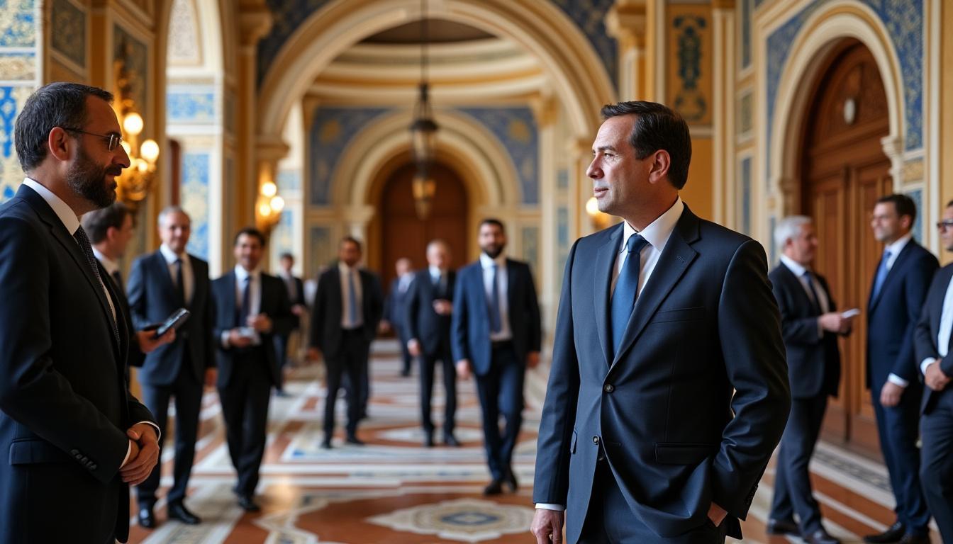 découvrez comment le premier ministre, représentant du président, participe à la 4e conférence internationale sur le financement du développement à séville, abordant des enjeux cruciaux pour le financement durable et la coopération internationale.