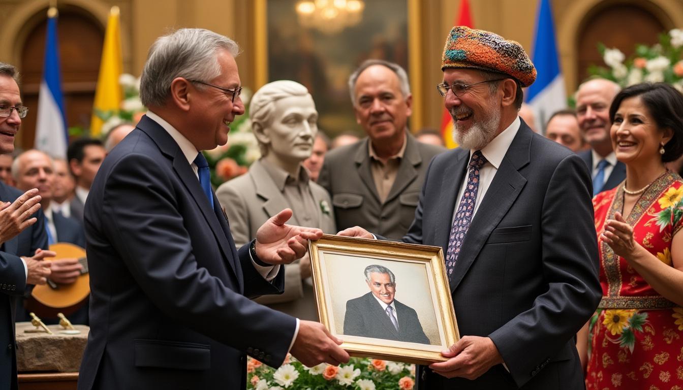 lors de la journée nationale, le premier ministre rend hommage aux artistes, soulignant leur contribution essentielle à la culture. mandaté par le président de la république, cet événement célèbre la créativité et l'engagement artistique, mettant en lumière le rôle des artistes dans la société.
