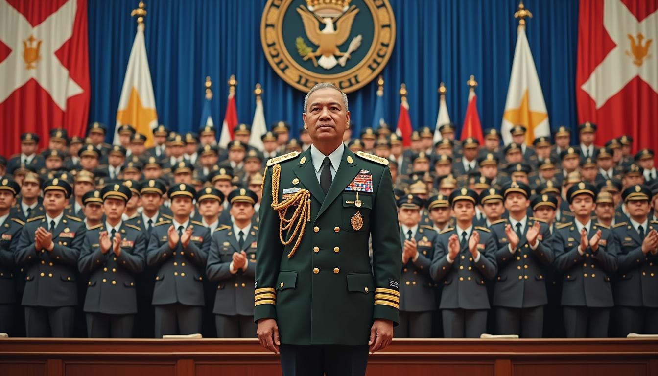 assistez à une cérémonie mémorable présidée par le général d’armée saïd chanegriha, marquant la remise des diplômes à l’école supérieure de guerre. un événement célébrant l'excellence militaire et les futurs leaders de la défense.