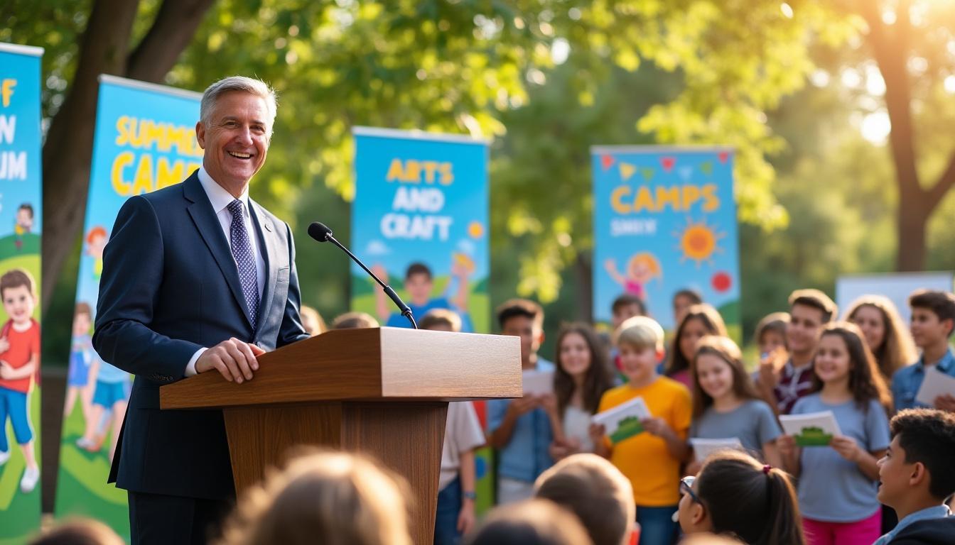 découvrez les camps d'été extraordinaires annoncés par le ministre de la jeunesse pour cette année ! profitez d'activités enrichissantes, de rencontres inoubliables et d'une expérience estivale unique pour les jeunes.