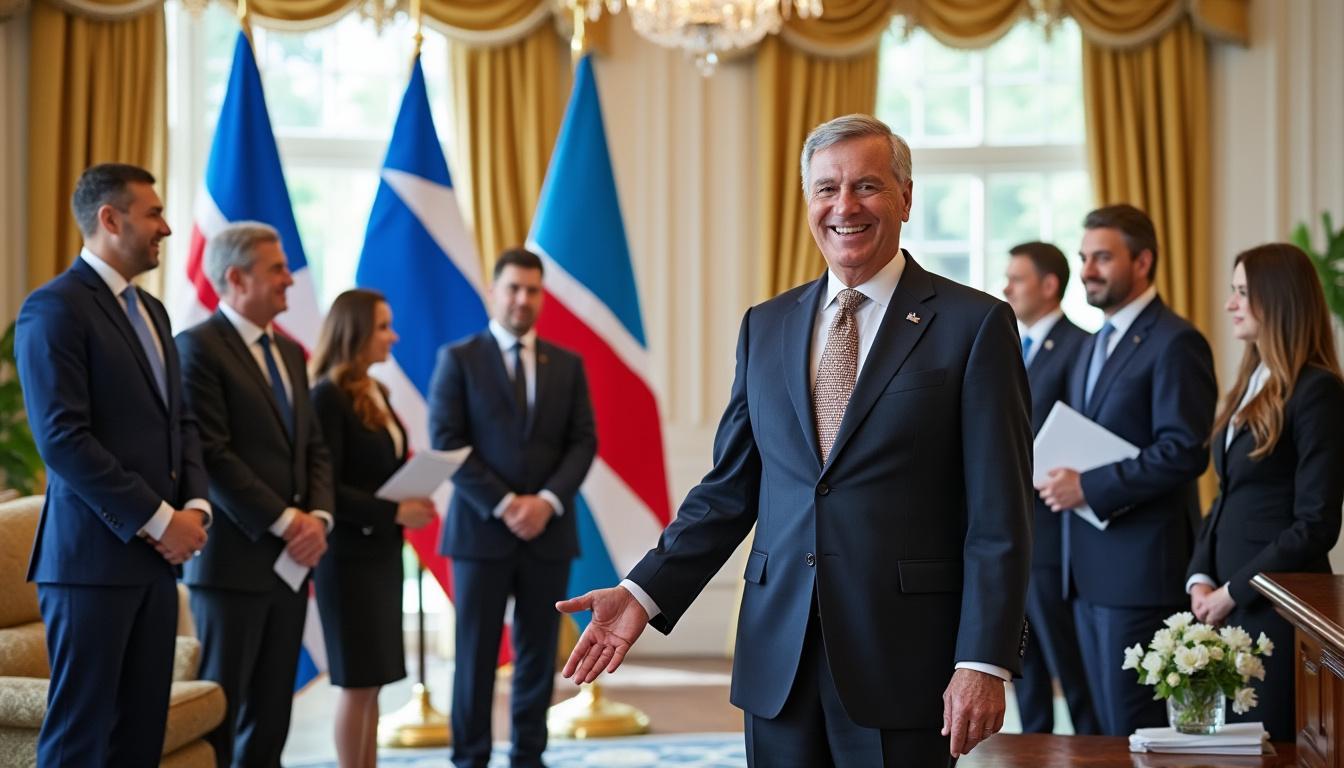découvrez la rencontre entre le président de la république et une délégation du géant pétrolier chevron. un échange crucial sur les enjeux énergétiques et économiques. informez-vous sur les perspectives de collaboration et d'investissements entre la france et l'un des leaders mondiaux du secteur pétrolier.