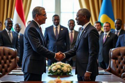 assistez à la rencontre officielle entre le président de la république et son homologue du rwanda, une occasion historique de renforcer les liens bilatéraux et de discuter des enjeux communs. découvrez les enjeux diplomatiques et les perspectives d'avenir de cette visite.