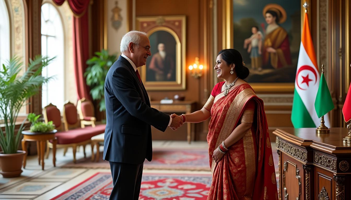 découvrez la rencontre officielle entre le président du conseil de la nation et l'ambassadrice indienne à alger, un moment clé pour renforcer les relations diplomatiques et économiques entre l'algérie et l'inde.