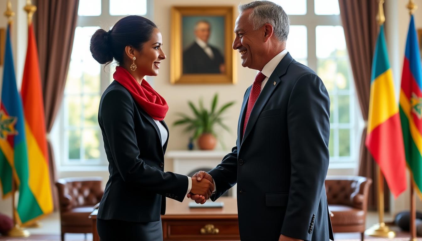 découvrez la rencontre marquante entre selma mansouri et le président du mozambique, un moment d'échanges diplomatiques et de collaborations futures. plongez dans les enjeux politiques et économiques abordés lors de cette rencontre historique.