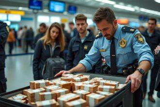 découvrez comment les autorités de sétif ont intercepté plus de 9000 euros en transit depuis la france à l'aéroport. une opération qui soulève des questions sur la sécurité des transferts d'argent et la lutte contre le blanchiment d'argent.