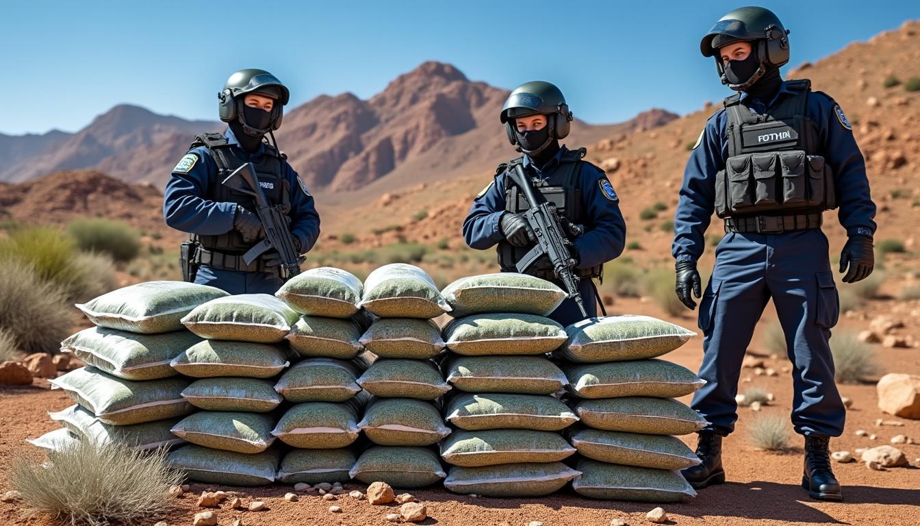 découvrez comment les autorités de tlemcen ont réussi à intercepter plus de 50 kilogrammes de cannabis en provenance du maroc, renforçant ainsi la lutte contre le trafic de stupéfiants et assurant la sécurité de la région.