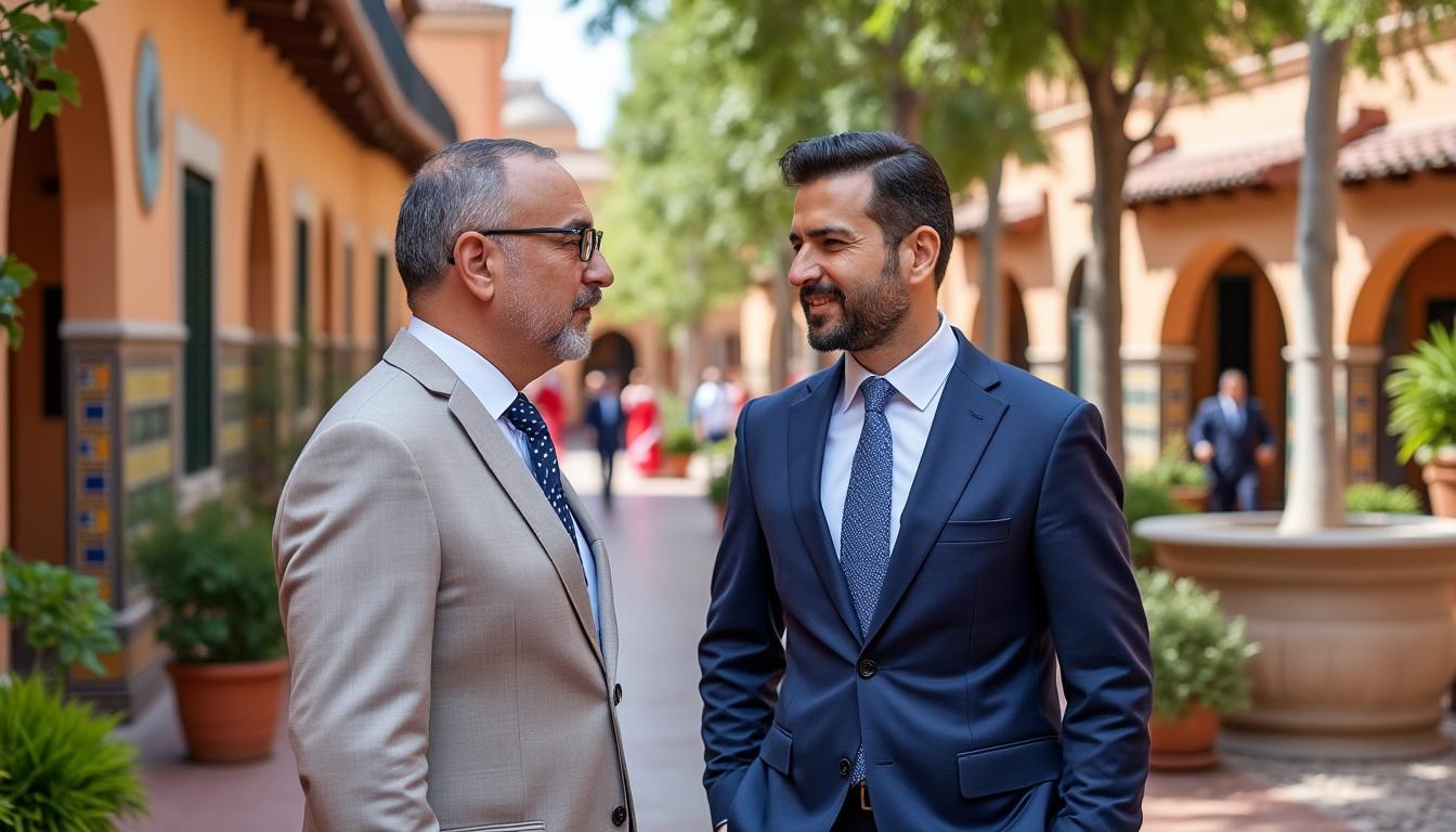 découvrez les échanges politiques entre le premier ministre français et son homologue égyptien à séville, où des discussions essentielles sur les relations bilatérales et les enjeux internationaux ont eu lieu.