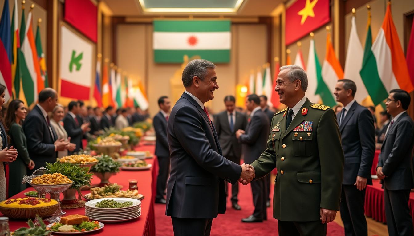 revivez la célébration de l'indépendance, où le président de la république a honoré une réception prestigieuse au cercle national de l'armée, marquant un moment fort de fierté nationale et d'unité.