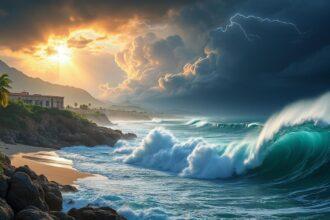 découvrez l'impact impressionnant des vagues colossales qui déferlent sur les côtes de plusieurs wilayas, révélant la puissance de la nature et ses effets sur l'environnement. préparez-vous à plonger dans un phénomène maritime spectaculaire.