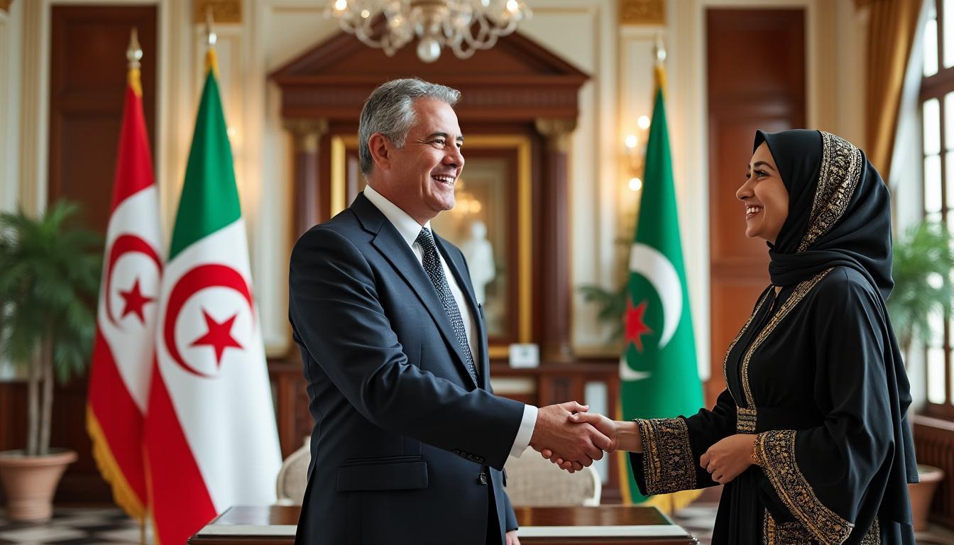découvrez les moments forts de la rencontre entre le président de la république et l'ambassadeur tunisien en algérie, marquant une étape significative dans les relations bilatérales entre les deux pays.