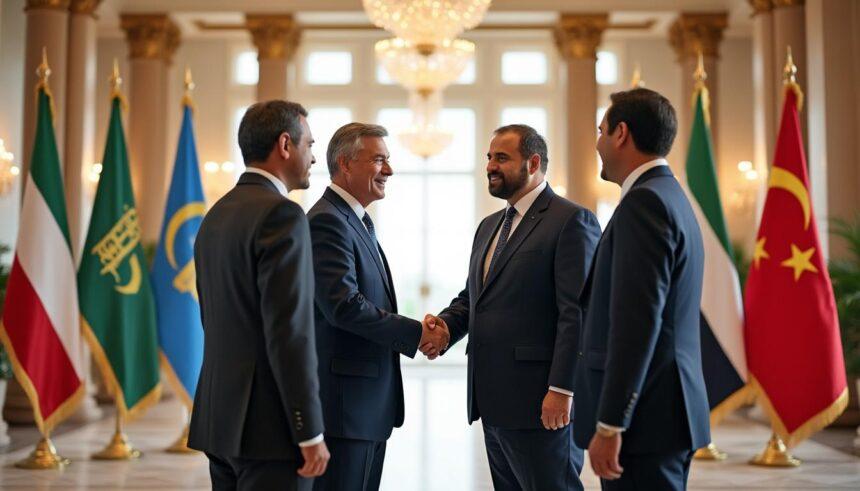 découvrez comment le président de la république reçoit les ministres des affaires étrangères du g4, un moment crucial pour la diplomatie internationale et les relations entre ces puissances. suivez les discussions et enjeux abordés lors de cette rencontre.