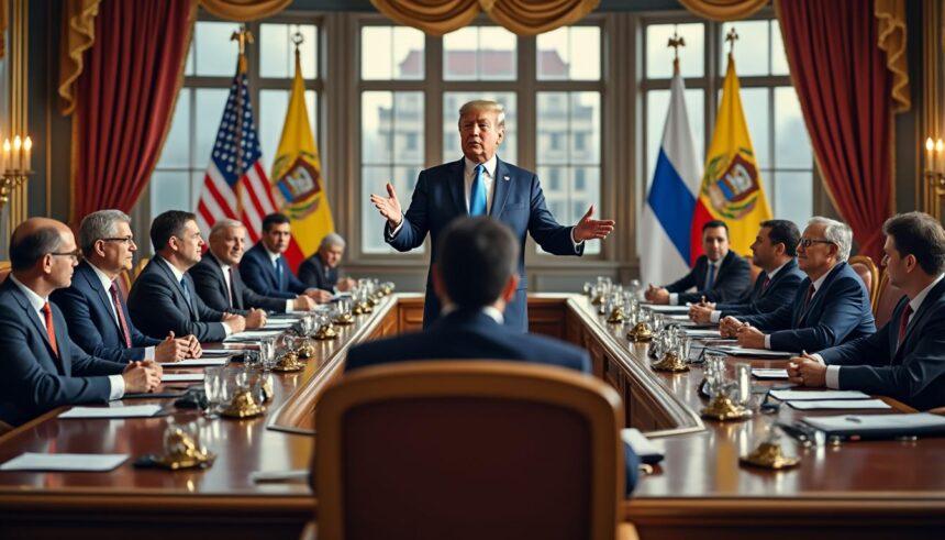 le président de la république préside une importante séance du conseil des ministres, abordant les enjeux politiques et économiques actuels du pays et prenant des décisions cruciales pour l'avenir.