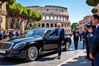le président de la république est en italie pour une visite officielle à rome, visant à renforcer les relations bilatérales et à discuter des enjeux politiques et économiques entre les deux nations.