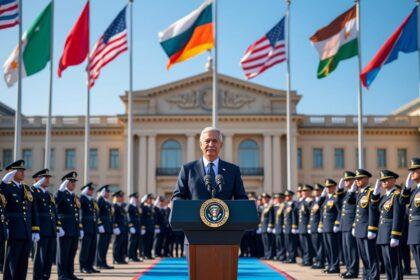 assistez à la cérémonie mémorable où le président de la république rend hommage aux officiers de l'anp en leur remettant des grades et des médailles pour leur bravoure et leur dévouement. un moment de reconnaissance et d'engagement pour les forces armées.