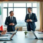 le président de la république rencontre le directeur général de l'italien eni pour discuter des enjeux énergétiques et des partenariats stratégiques entre la france et l'italie. une rencontre clé pour renforcer la coopération économique et environnementale.