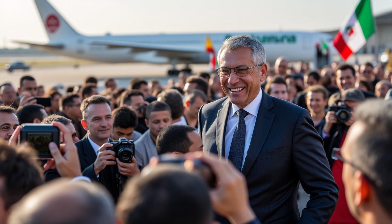 découvrez les détails du retour du président de la république à alger après sa visite fructueuse en italie, explorant les enjeux diplomatiques et les relations bilatérales entre les deux pays.