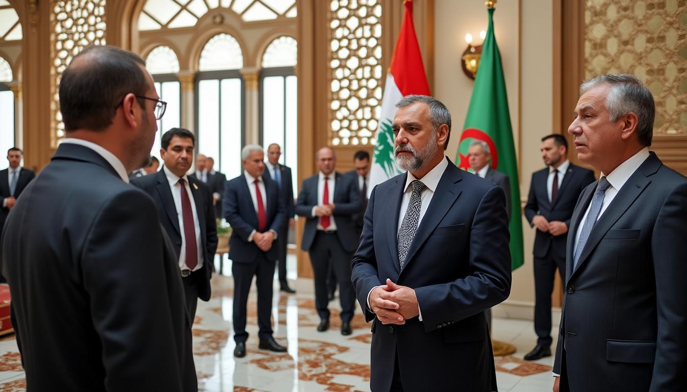 découvrez les temps forts de la visite officielle du président libanais en algérie, symbolisant le renforcement des relations entre les deux nations. suivez cette rencontre marquante qui ouvre de nouvelles perspectives de coopération et dialogue.