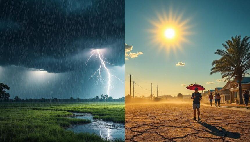 découvrez les prévisions météorologiques pour ce vendredi : des orages sont attendus dans certaines wilayas, tandis que d'autres connaîtront une chaleur intense. restez informés des conditions climatiques à venir.