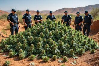 découvrez la saisie spectaculaire de plus d'un quintal de cannabis en provenance du maroc, interceptée à mascara et blida. une opération majeure qui met en lumière les efforts des autorités pour lutter contre le trafic de drogue.