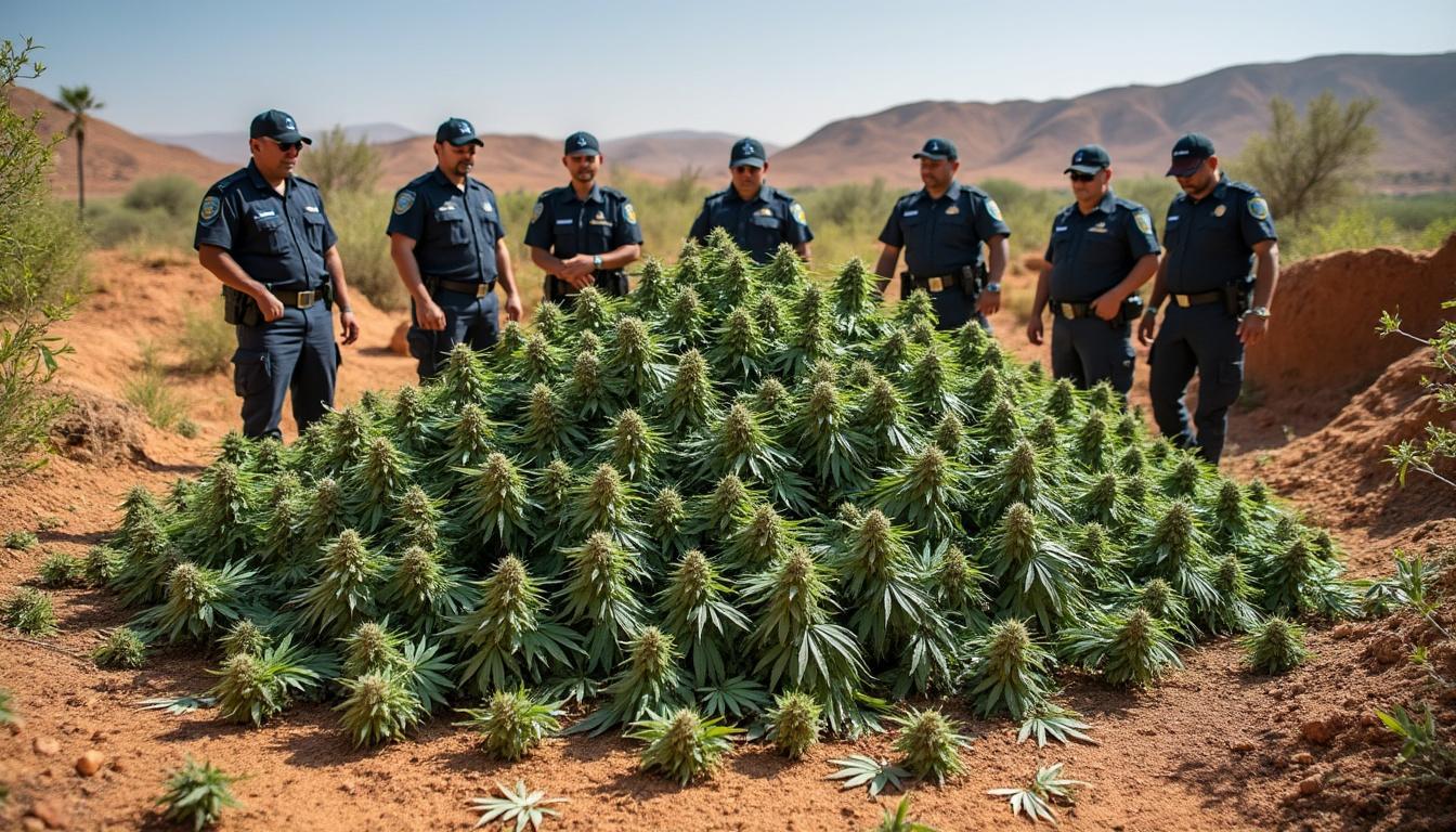 découvrez la saisie spectaculaire de plus d'un quintal de cannabis en provenance du maroc, interceptée à mascara et blida. une opération majeure qui met en lumière les efforts des autorités pour lutter contre le trafic de drogue.