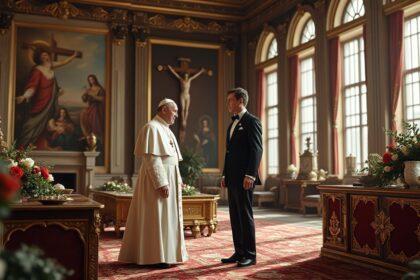assistez à une rencontre historique qui marquera les annales, où le président de la république dialogue avec le pape léon xiv. découvrez les enjeux religieux et politiques de cet événement unique, et les implications qu'il pourrait avoir sur les relations entre l'état et l'église.