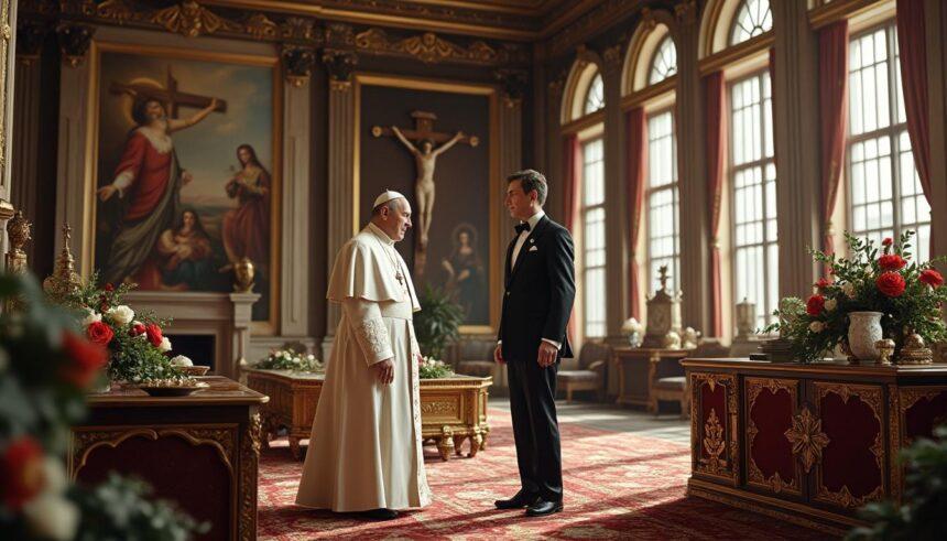 assistez à une rencontre historique qui marquera les annales, où le président de la république dialogue avec le pape léon xiv. découvrez les enjeux religieux et politiques de cet événement unique, et les implications qu'il pourrait avoir sur les relations entre l'état et l'église.