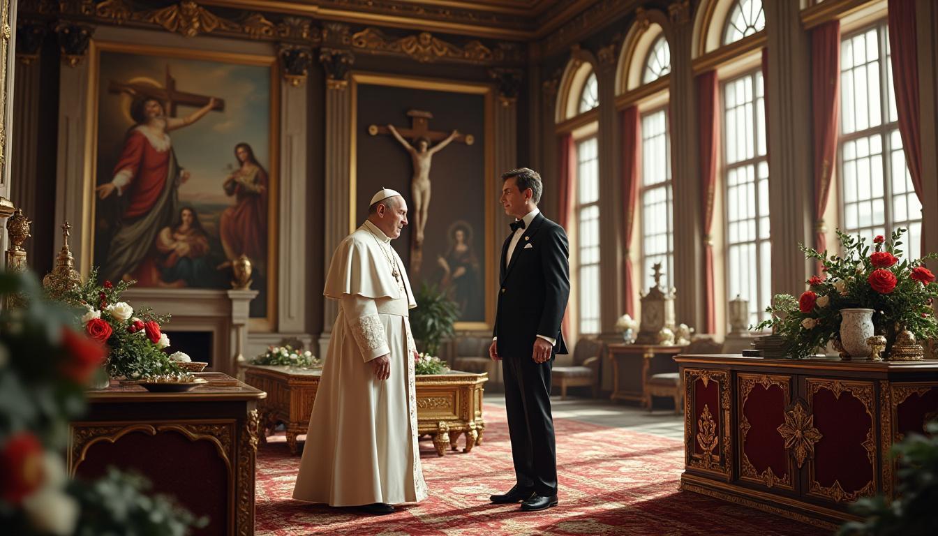 assistez à une rencontre historique qui marquera les annales, où le président de la république dialogue avec le pape léon xiv. découvrez les enjeux religieux et politiques de cet événement unique, et les implications qu'il pourrait avoir sur les relations entre l'état et l'église.