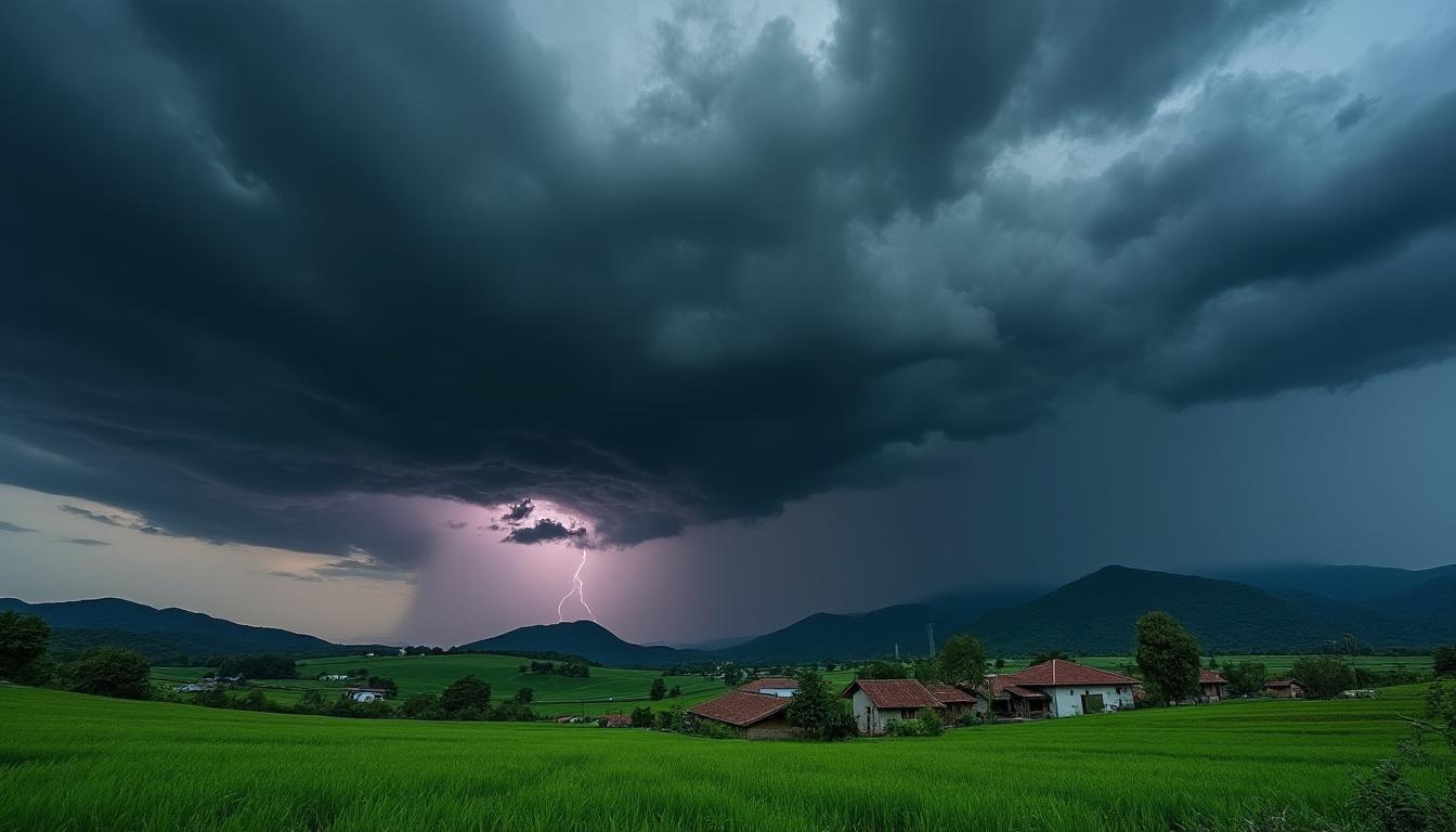 préparez-vous ! ce vendredi, des orages sont attendus dans plusieurs wilayas. restez informés sur les conditions météorologiques et prenez les précautions nécessaires pour assurer votre sécurité et celle de vos proches.