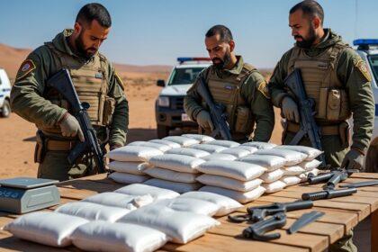 découvrez comment les autorités de laghouat ont intercepté 48 kilogrammes de cocaïne, dévoilant ainsi un important réseau de trafic de drogue. cette opération illustre les efforts continus pour lutter contre le narcotrafic et garantir la sécurité de la région.