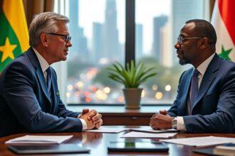 le premier ministre rencontre le ministre somalien des affaires étrangères pour renforcer les relations bilatérales, la sécurité et les échanges économiques.