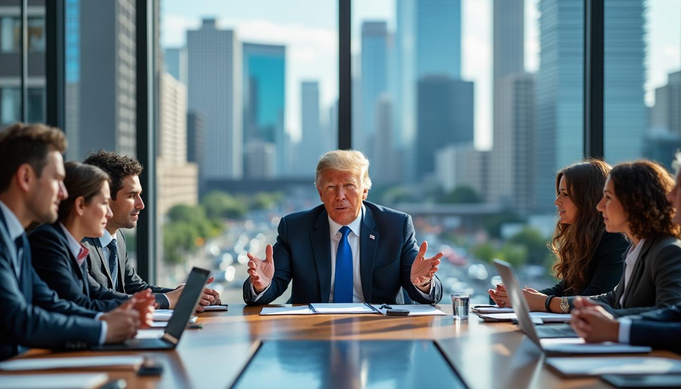 le président de la république a animé une session de travail consacrée à l'avenir du secteur commercial, abordant les enjeux et les axes de développement pour dynamiser l'économie nationale.