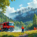 découvrez comment les actions de la protection civile ont permis une baisse significative des incendies de forêt à l'été 2025. analyse des mesures de prévention et de leurs impacts positifs sur l'environnement.
