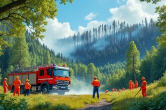 découvrez comment les actions de la protection civile ont permis une baisse significative des incendies de forêt à l'été 2025. analyse des mesures de prévention et de leurs impacts positifs sur l'environnement.