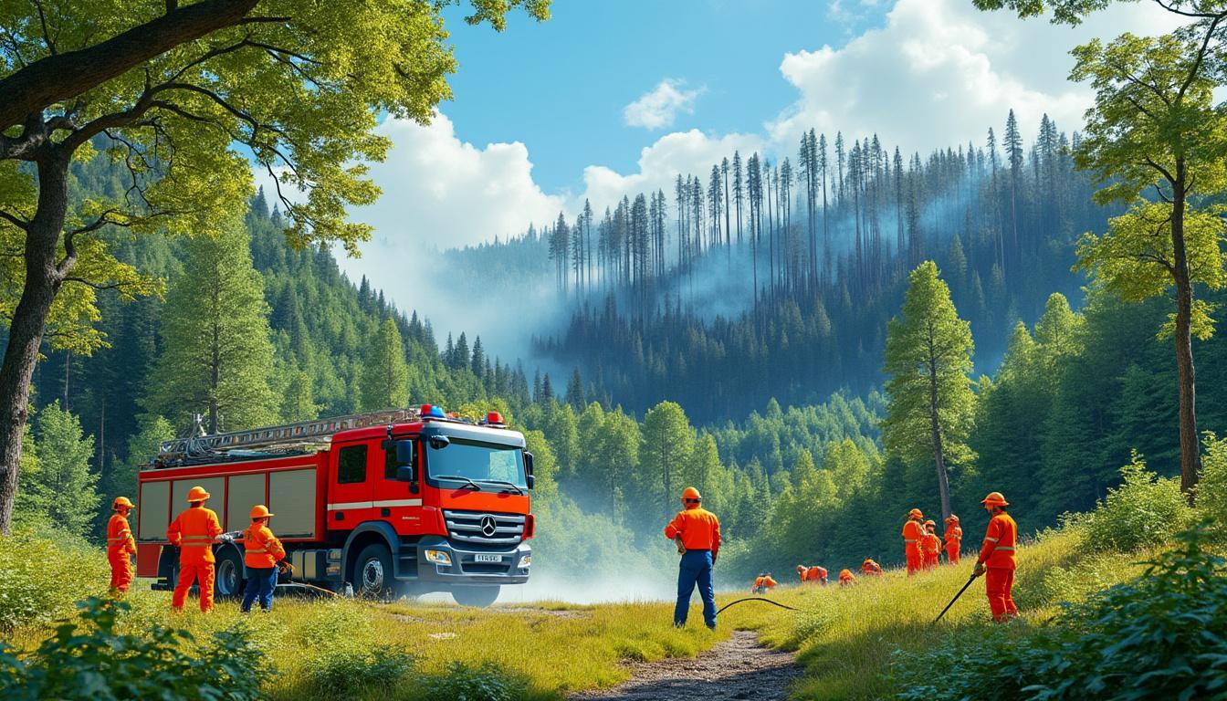 découvrez comment les actions de la protection civile ont permis une baisse significative des incendies de forêt à l'été 2025. analyse des mesures de prévention et de leurs impacts positifs sur l'environnement.
