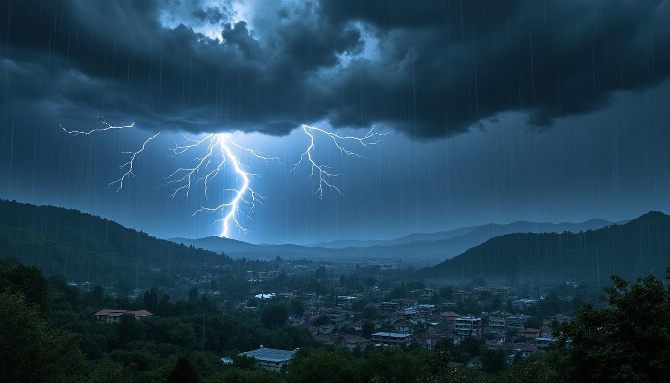 découvrez les prévisions météorologiques détaillées annonçant de violents orages dans plusieurs régions. informez-vous sur les zones concernées, la durée des intempéries et les mesures à prendre pour rester en sécurité.