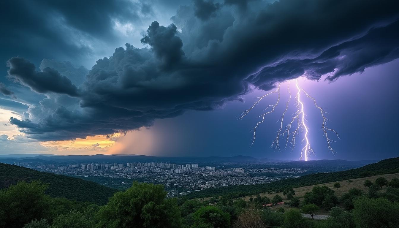 découvrez les dernières prévisions météo annonçant des orages imminents dans plusieurs wilayas. restez informé des conditions climatiques et préparez-vous en conséquence.
