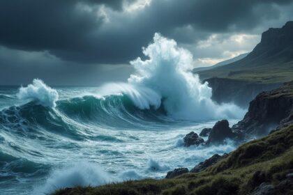 découvrez les conditions impressionnantes de ce dimanche avec une tempête marine : des vagues spectaculaires et de fortes rafales de vent attendues sur les côtes. restez informé de l'évolution de la situation météorologique.