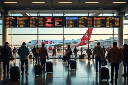 air algérie informe ses passagers de possibles annulations de vols en raison d'une grève en france. renseignez-vous sur l’état de votre vol avant de voyager et prenez vos précautions.
