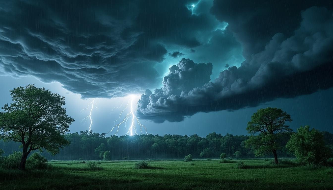 météo france annonce de violents orages dans le grand sud. restez informé sur les alertes et mesures de sécurité face à ces tempêtes prévues prochainement.