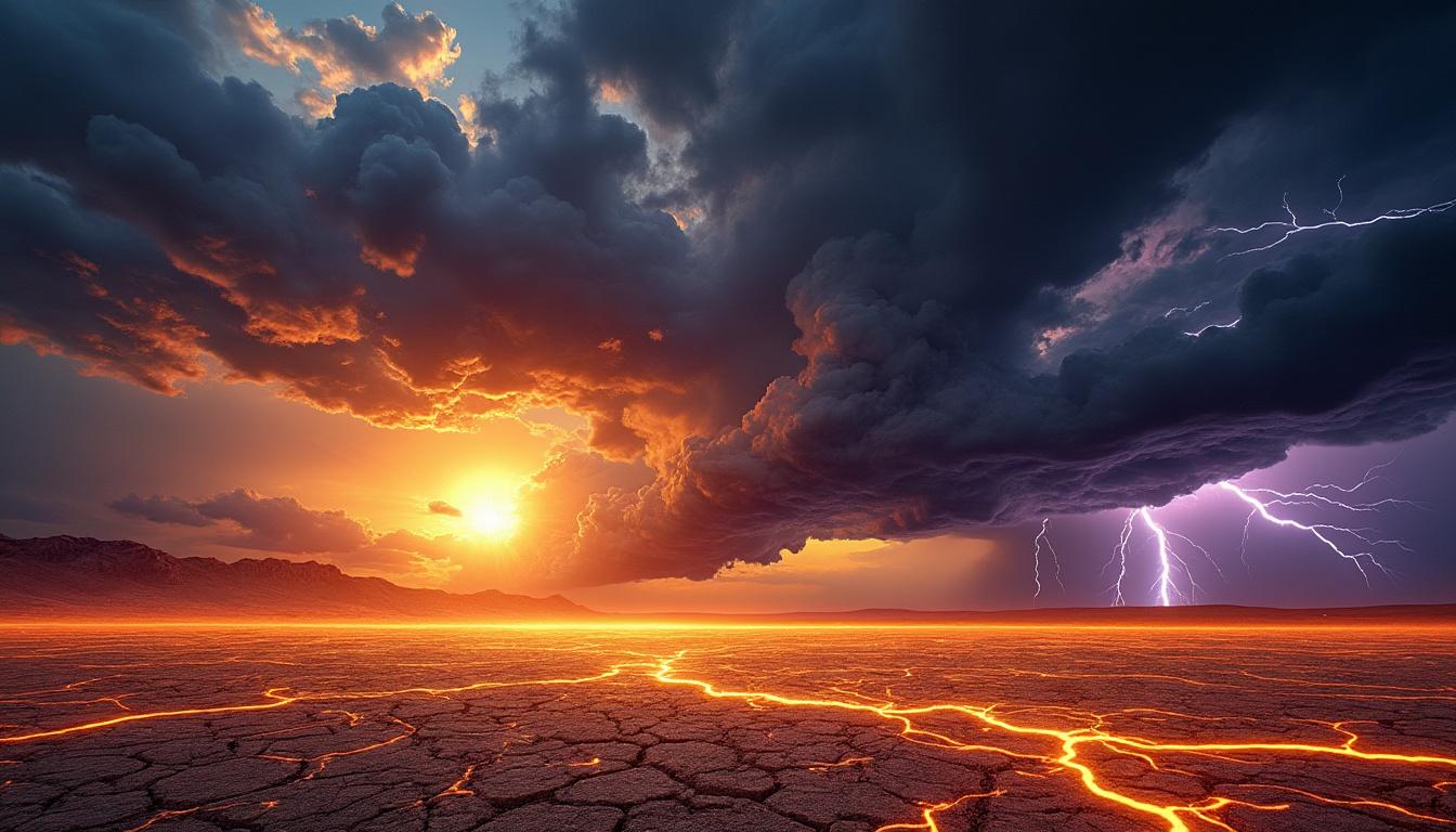 découvrez les prévisions météo : une vague de chaleur intense s'installe sur la région, suivie de puissants orages. informez-vous sur les risques et l'évolution du temps pour rester en sécurité.