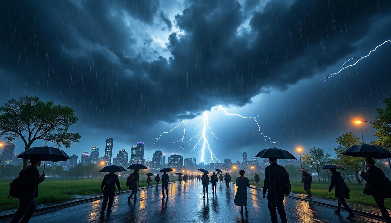 découvrez les dernières prévisions météorologiques pour ce mardi : des orages sont attendus dans plusieurs régions. restez informé sur les alertes et les conseils de sécurité pour mieux anticiper les conditions météorologiques.