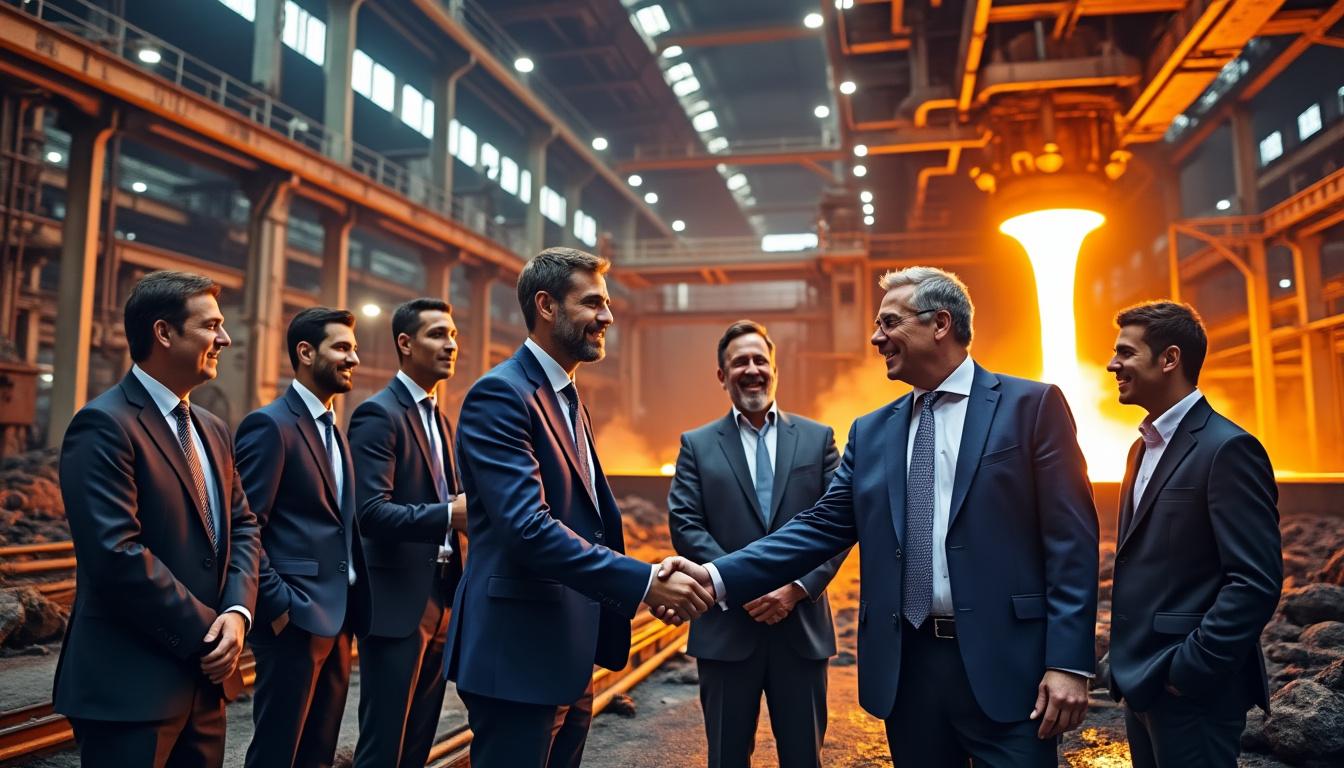 découvrez comment la holding sns renforce sa position dans la sidérurgie grâce à la signature d'accords stratégiques avec plusieurs entreprises clés du secteur.