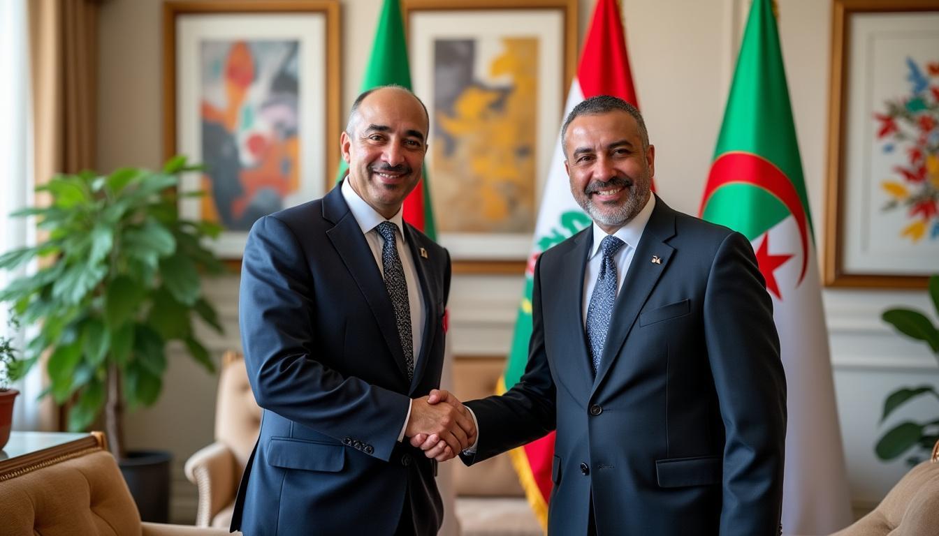 ahmed attaf, ministre algérien des affaires étrangères, a reçu le nouvel ambassadeur du liban à alger lors d'une rencontre officielle visant à renforcer les relations bilatérales entre l'algérie et le liban.
