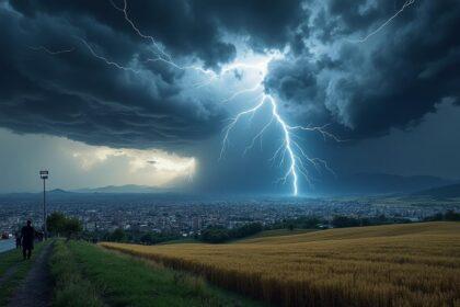 des alertes d'orages sont annoncées pour ce samedi dans plusieurs wilayas. restez informés des prévisions météo et prenez les précautions nécessaires.